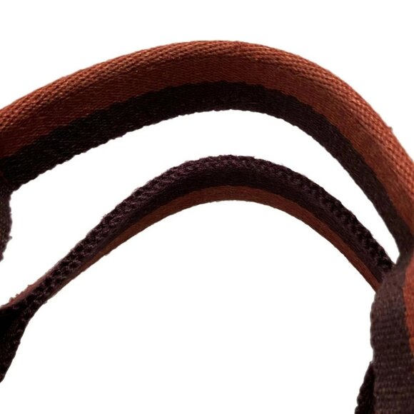 Auth HERMES Fourre Tout Tote PM - Red Canvas Tote Bag - Picture 9 of 11